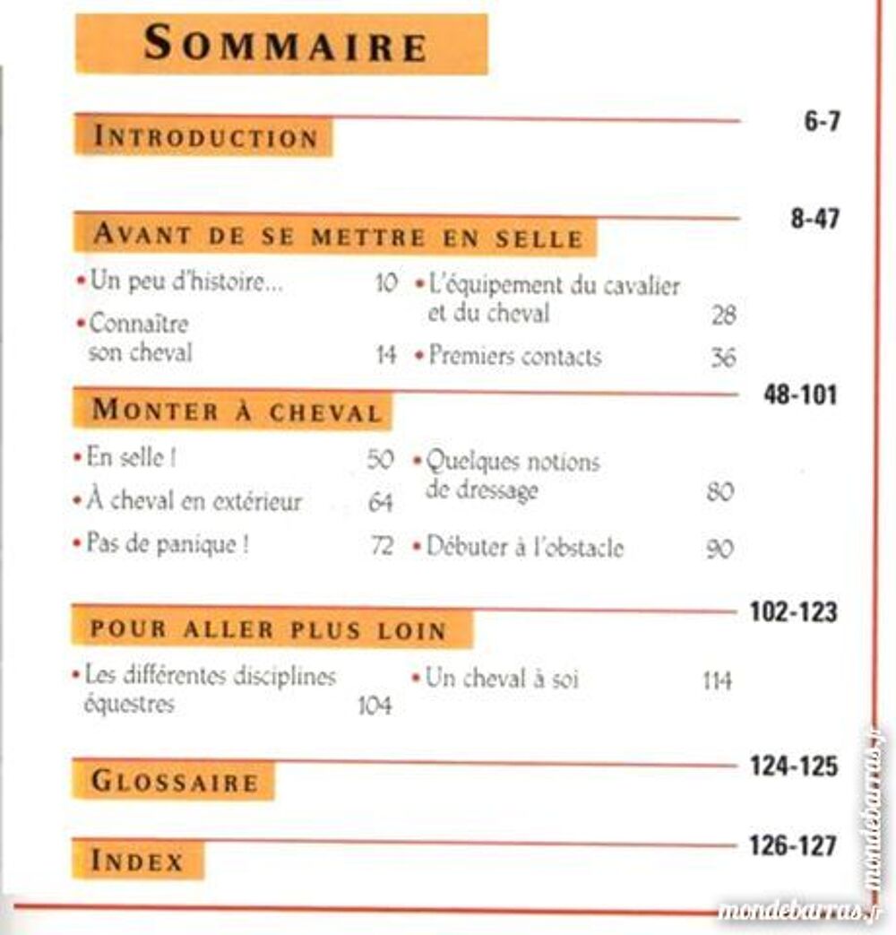 JE DEBUTE A CHEVAL Livres et BD