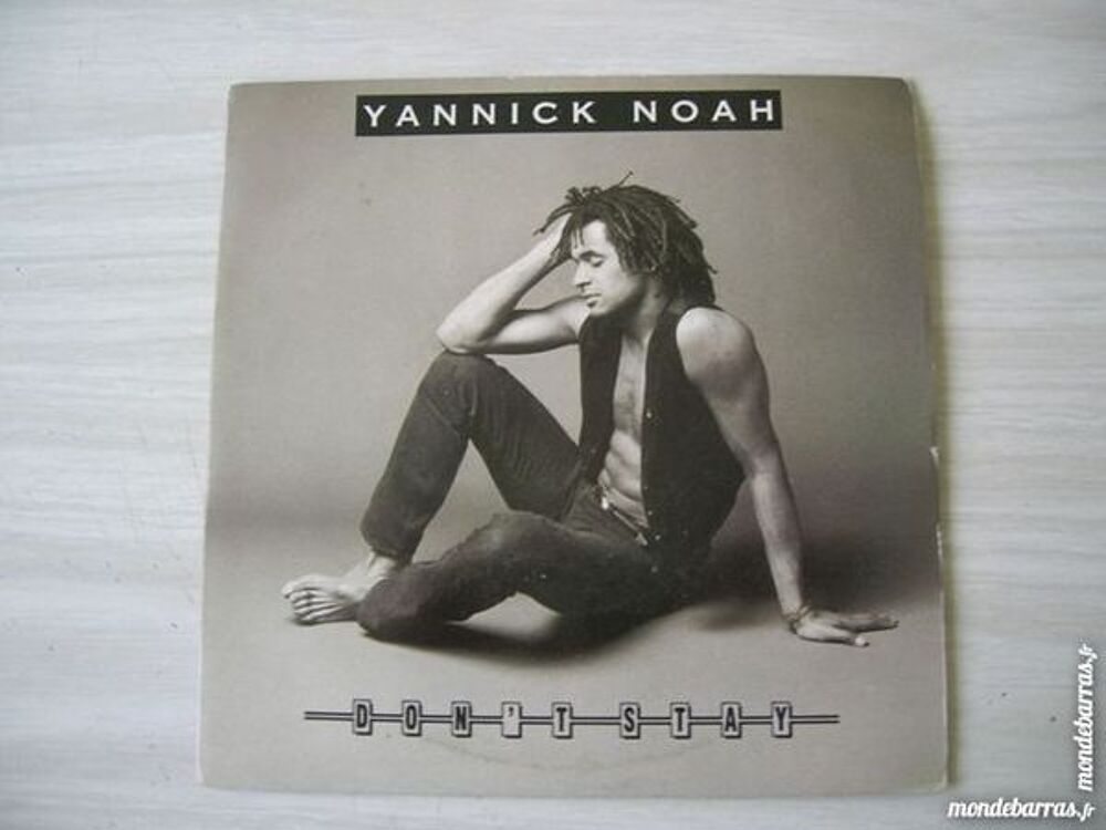 45 TOURS YANNICK NOAH Don't stay CD et vinyles