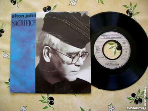 45 TOURS ELTON JOHN Sacrifice 8 Nantes (44)