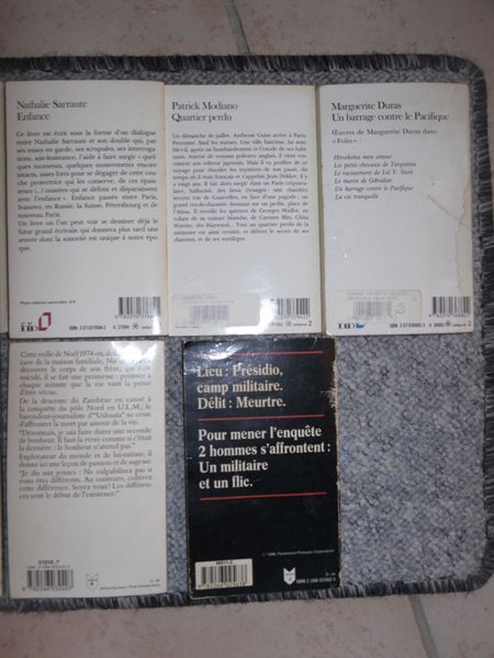 Lot de 8 livres, 5 litt&eacute;raire fran&ccedil;ais lyc&eacute;e-Univ Livres et BD