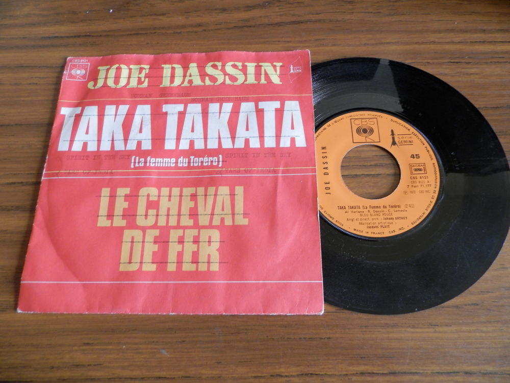 Dassin Joe - Taka takata ( la femme du torero ) CD et vinyles