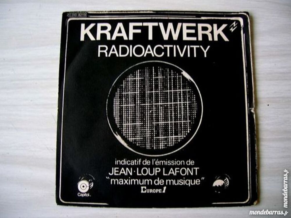 45 TOURS KRAFTWERK Radioactivity CD et vinyles