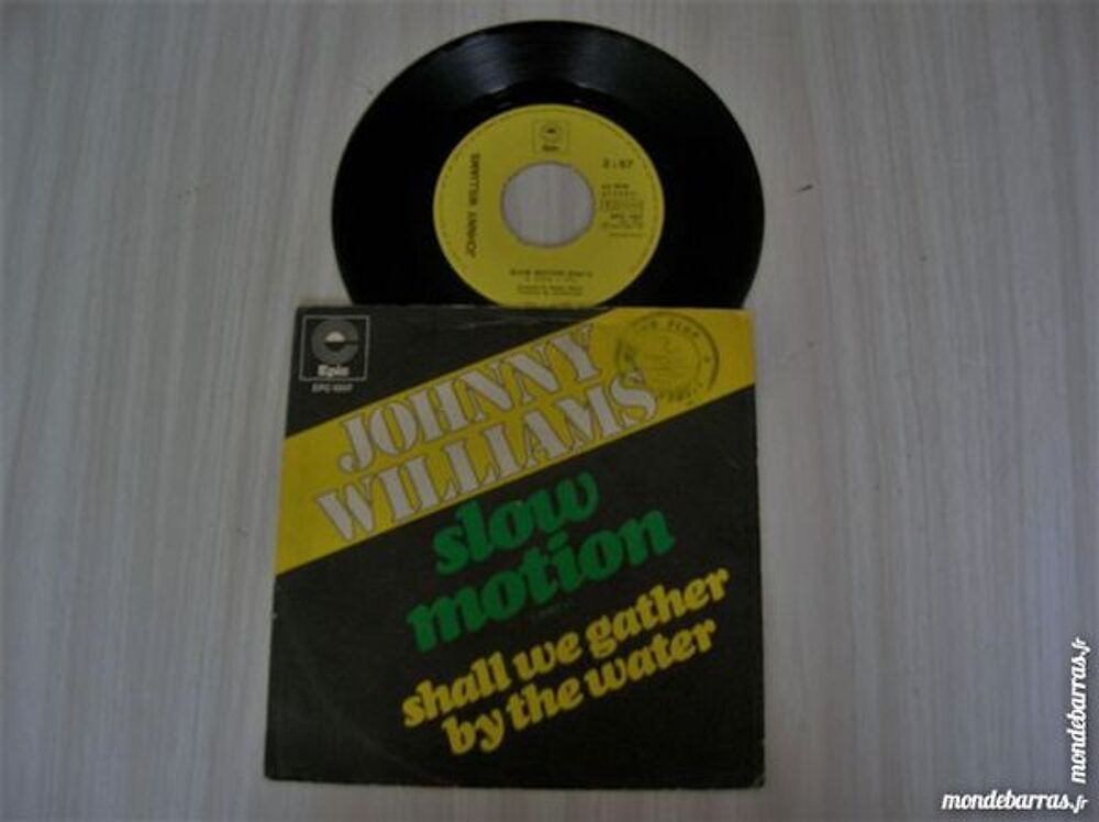 45 TOURS JOHNNY WILLIAMS Slow motion - FUNK CD et vinyles