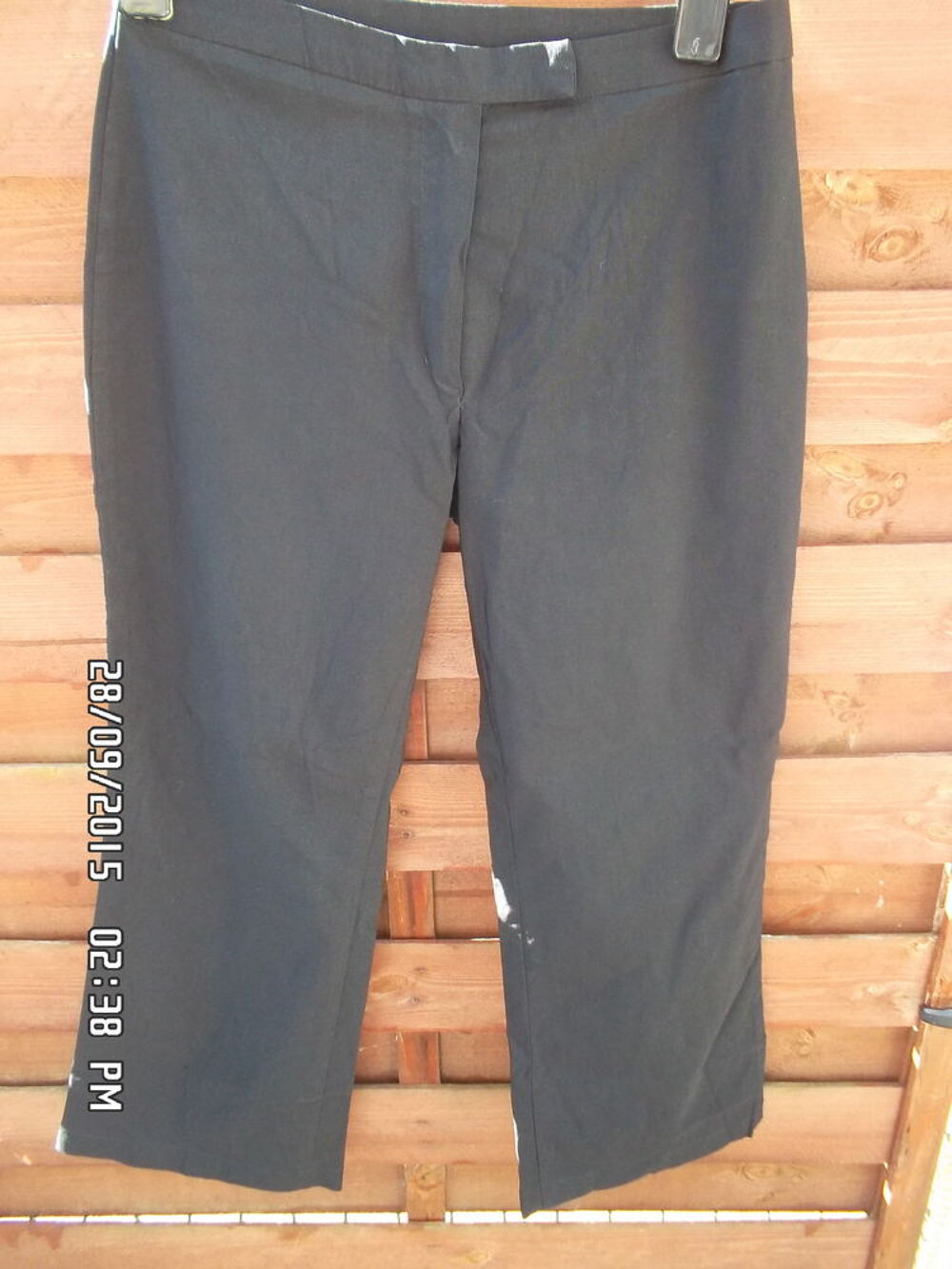 PANTACOURT NOIR*JUSTE 2E*KIKI60230 Vêtements
