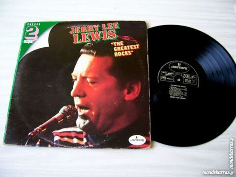DOUBLE 33 TOURS JERRY LEE LEWIS The greatest rock 24 Nantes (44)
