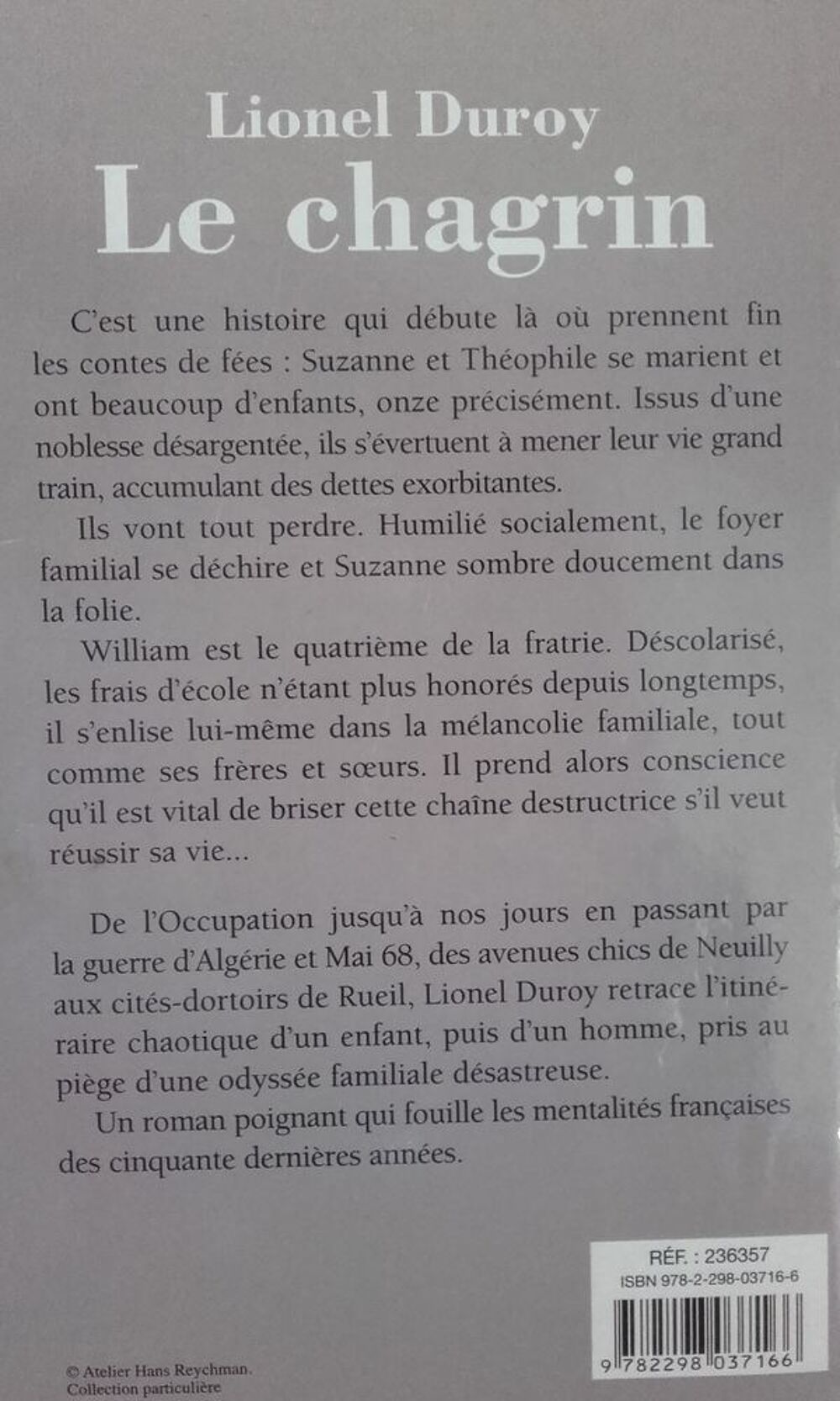 Livre de Lionnel DUROY Livres et BD