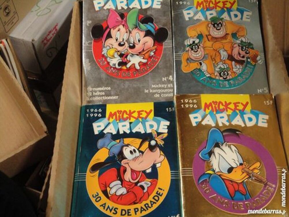 LIVRES PICSOU ET MICKEY PARADE Livres et BD