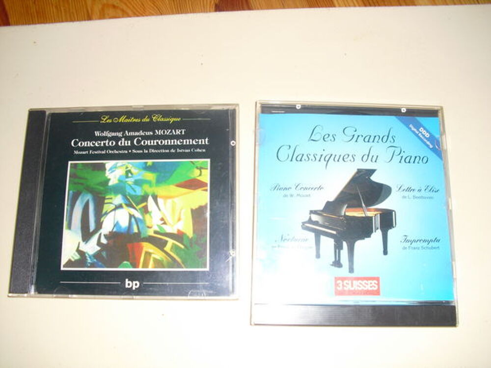 2 CD de musique classique CD et vinyles