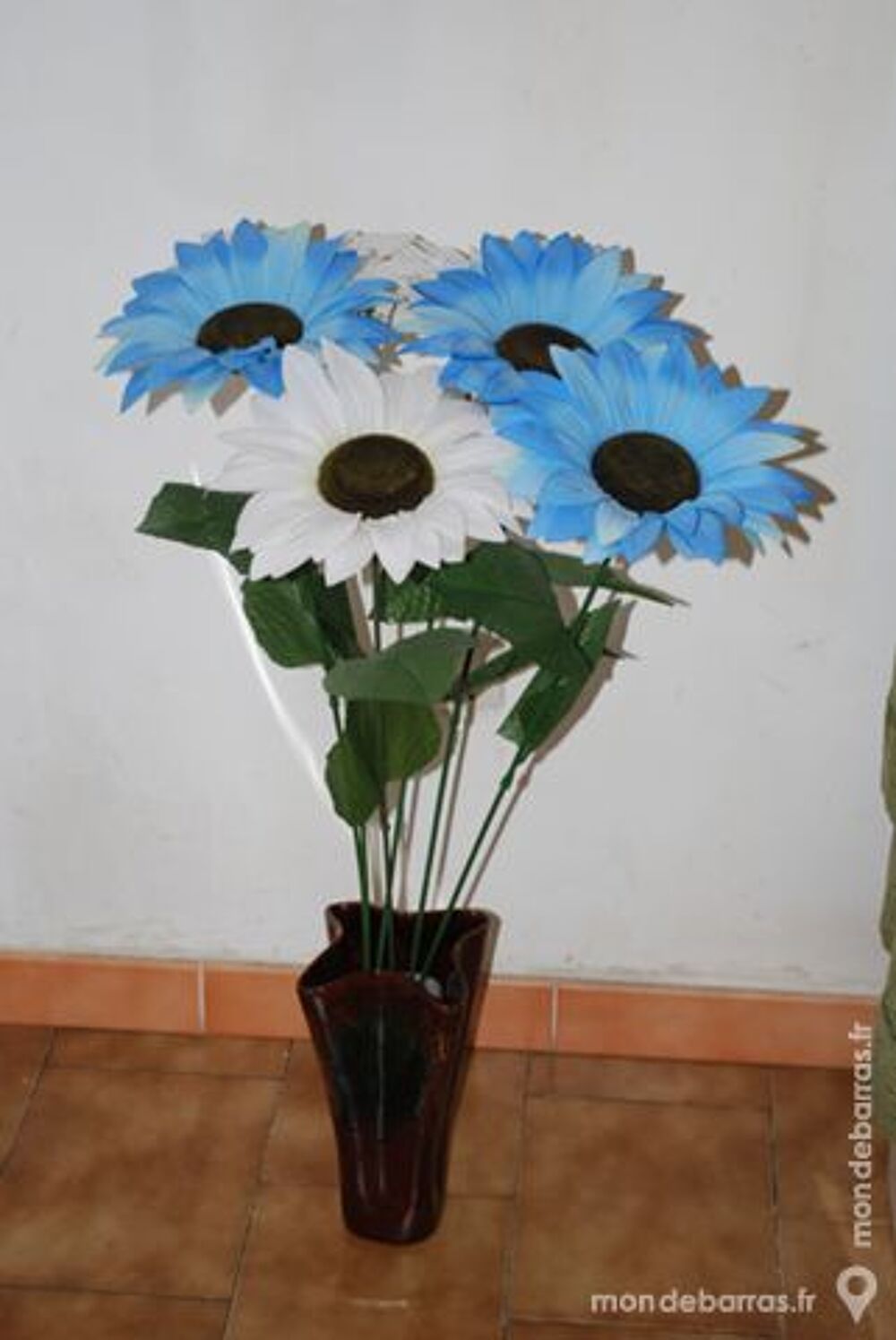 vase acec fleurs Dcoration