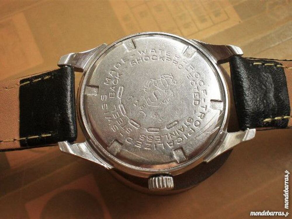 SANDOZ TROPICALIZE montre Suisse m&eacute;c. 21r. SAN0038 Bijoux et montres