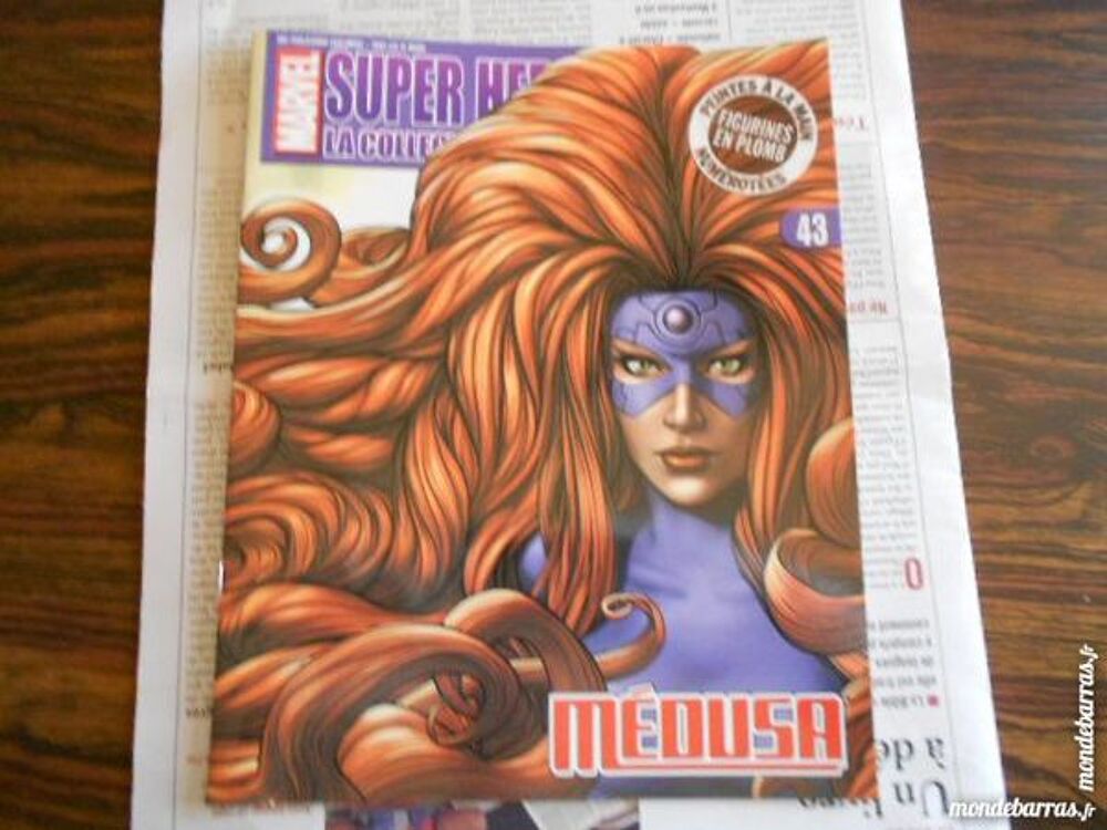 FIGURINE EAGLEMOSS MARVEL MEDUSA N&deg;43 Jeux / jouets