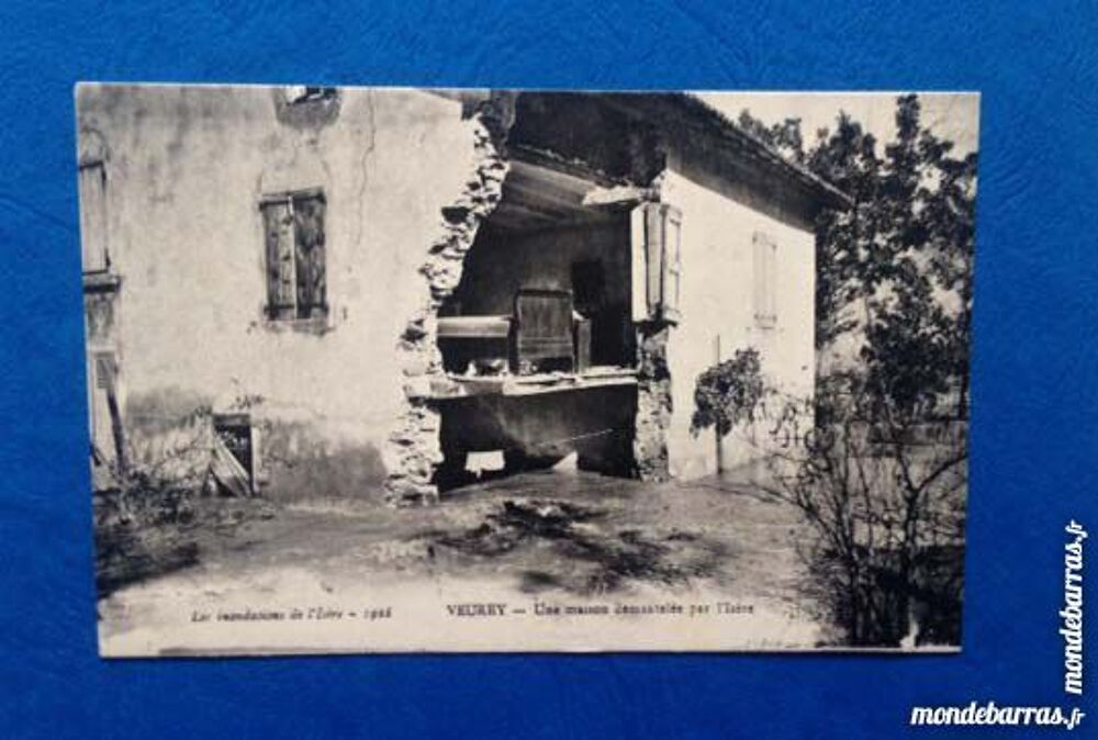 CPA Veurey inondation 1928 