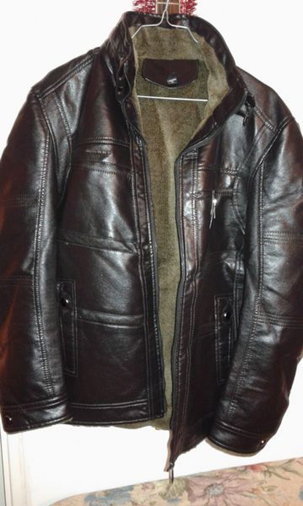 Superbe BLOUSON homme toute saison Taille L-xl Vêtements