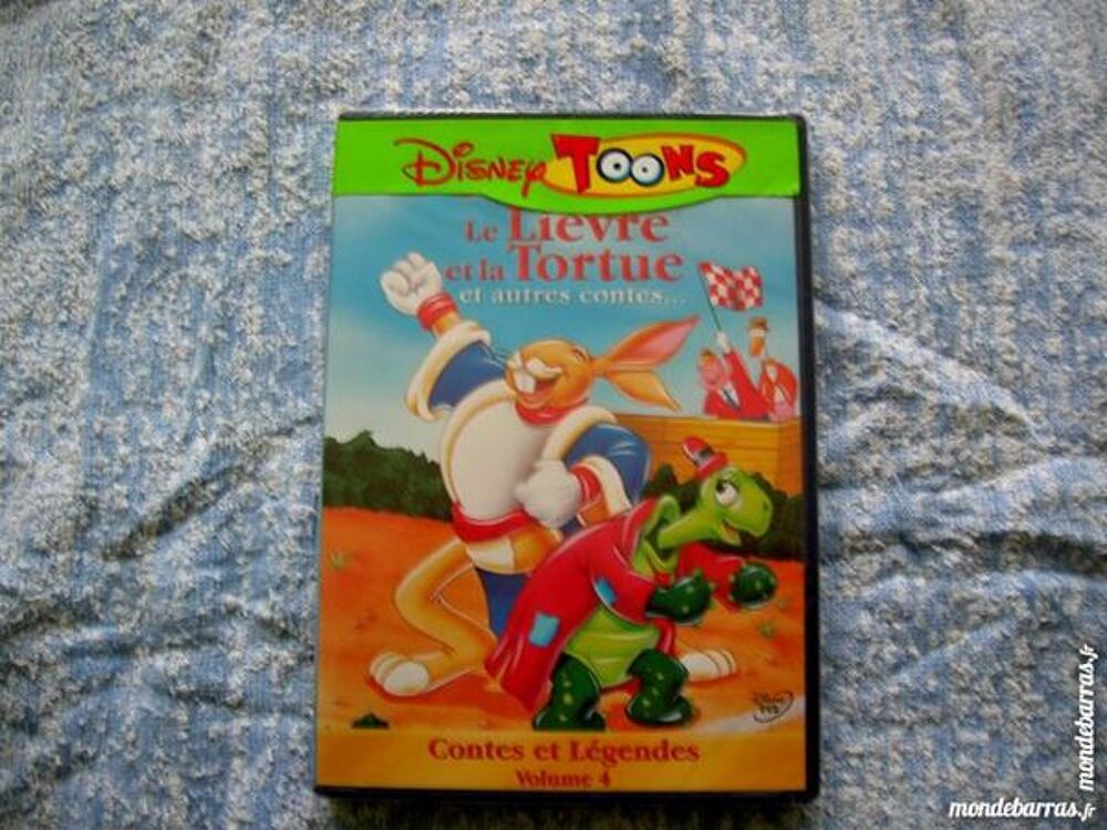 DVD LE LIEVRE ET LA TORTUE W. Disney Contes DVD et blu-ray