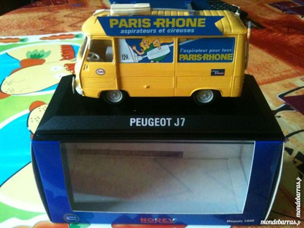PEUGEOT J7 TOUR DE France PARIS RHONE NOREV 1/43 Jeux / jouets
