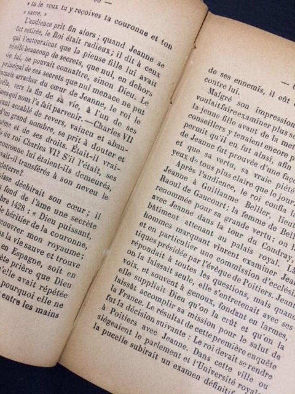 Livre ancien - La V&eacute;n&eacute;rable Jeanne d'Arc 