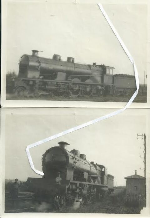 1 photos locomotives à vapeur tenders et livre 1896,  62 Tours (37)