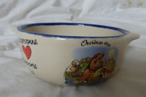 BOL  ORCIERES + texte  avec anses 5 Doussard (74)