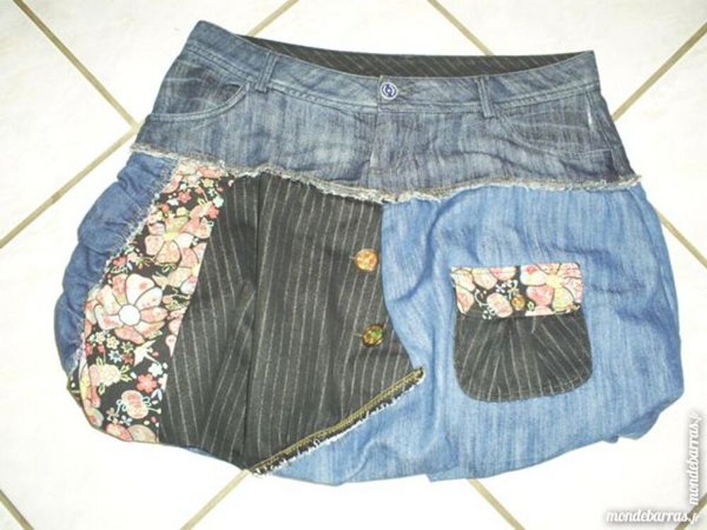 Jupe boule jeans DESIGUAL Taille 40/42 Vêtements