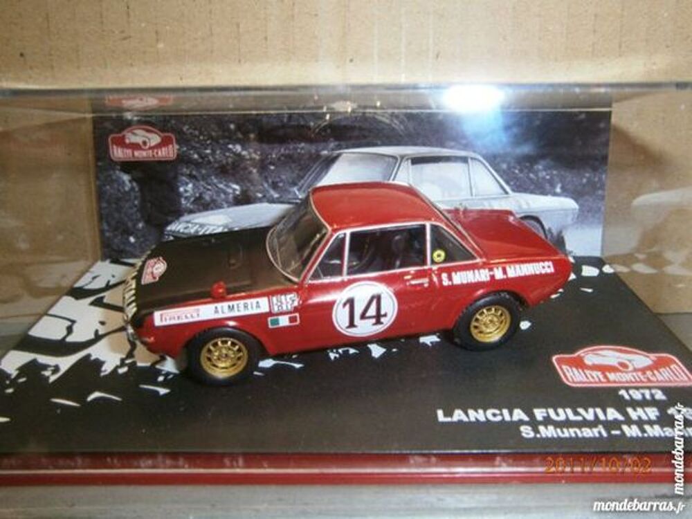 Lancia Fulvia 1600 HF 1er Monte Carlo 72 1/43 Neuf Jeux / jouets