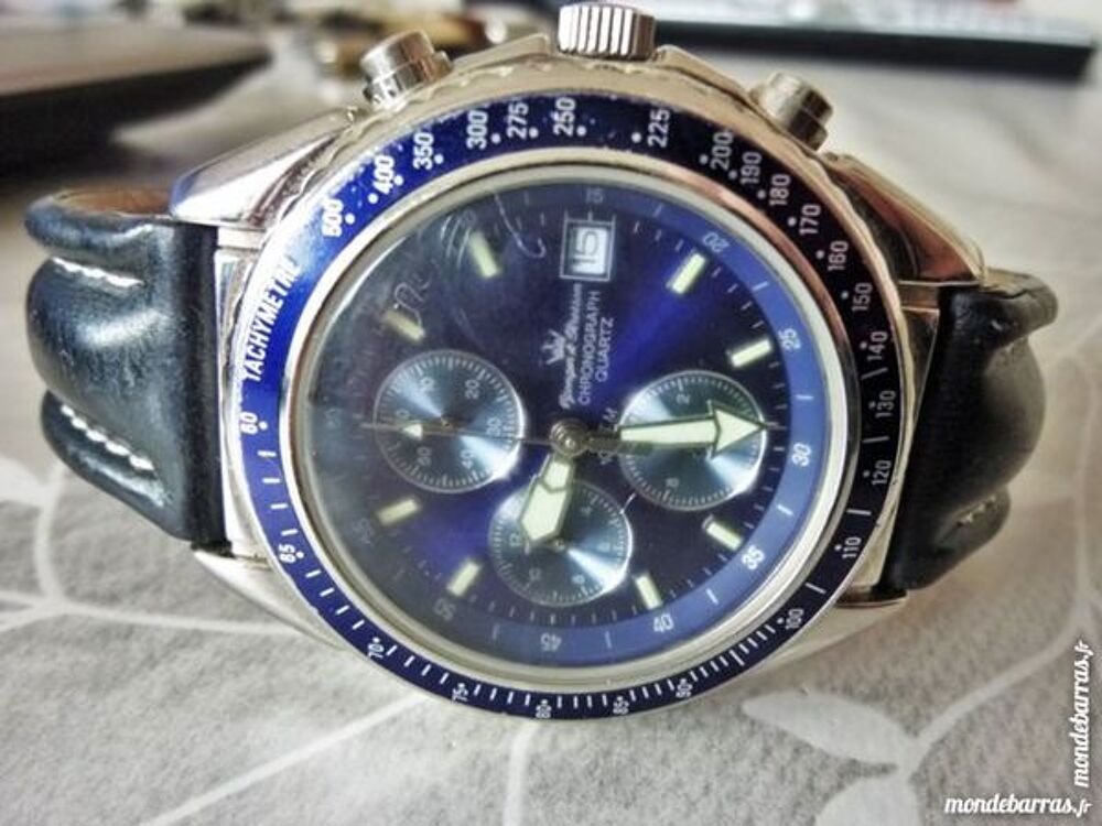 YONGER &amp; BRESSON montre CHRONO analogique YON0002 Bijoux et montres