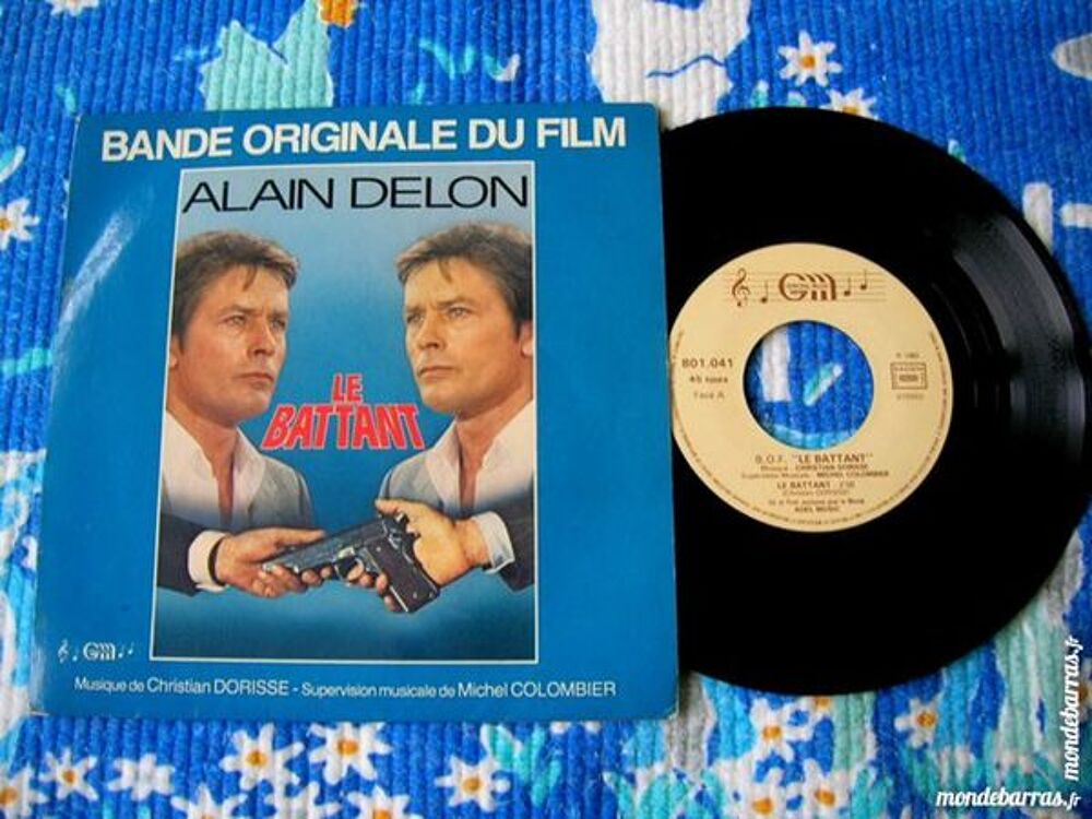 45 TOURS CHRISTIAN DORISSE Le Battant BOF FILM CD et vinyles