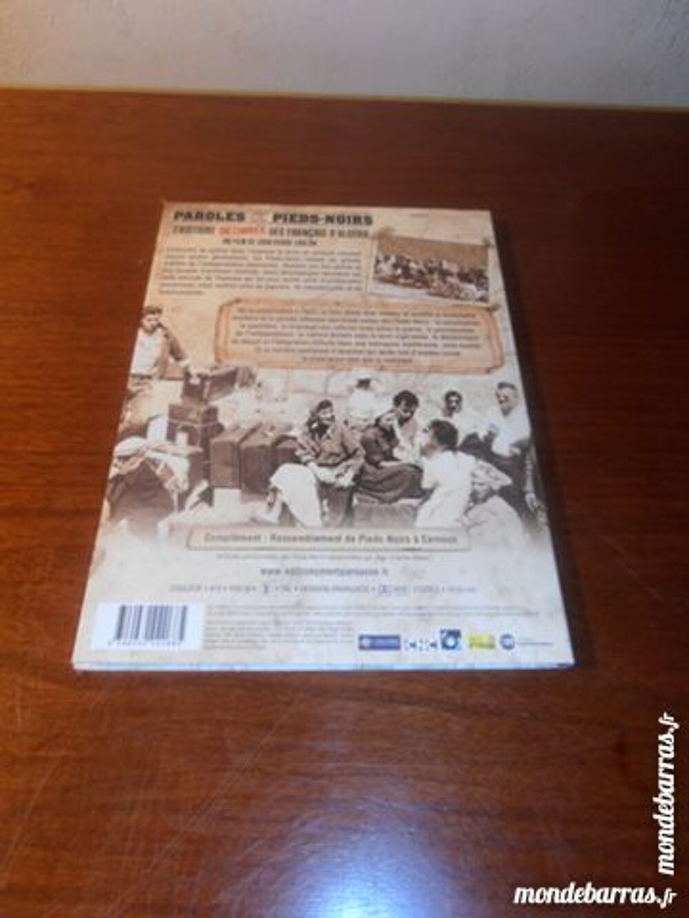 Paroles de Pieds-Noirs DVD et blu-ray