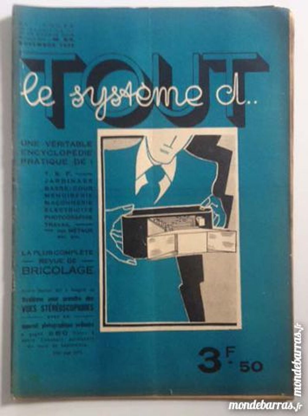 Tout le syst&egrave;me d… Novembre 1938 Livres et BD
