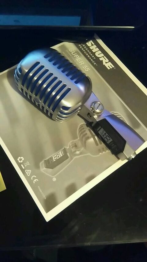 Micro Shure super 55 Deluxe 130 Wattrelos (59)