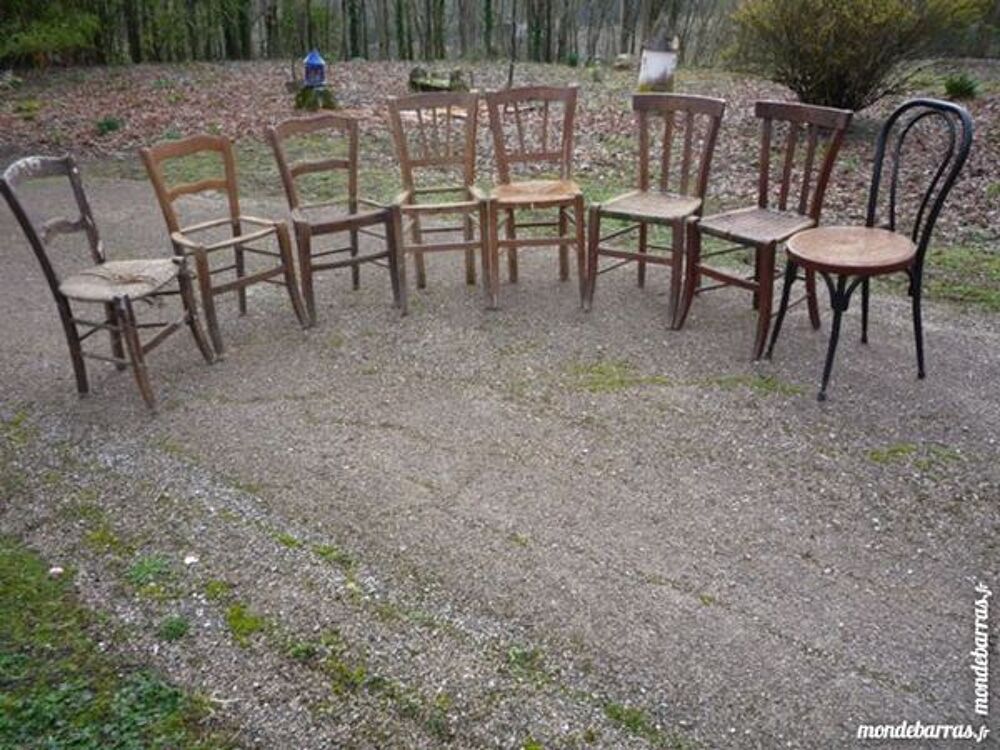 Divers chaises rustique Meubles