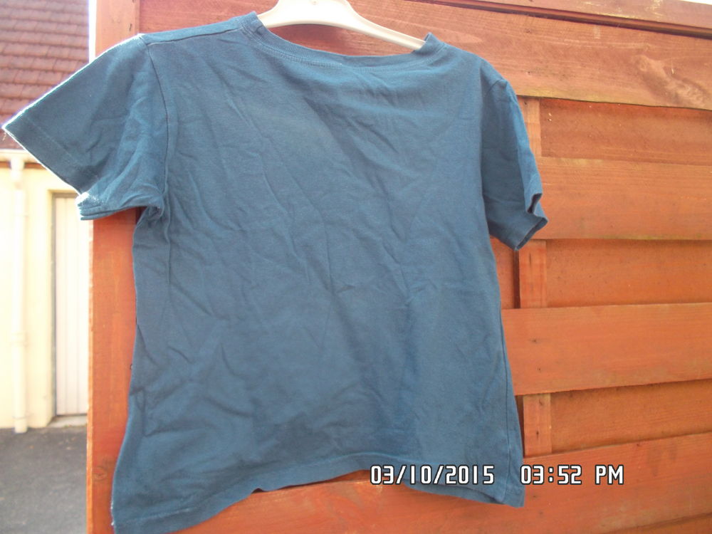 TEE SHIRT BLEU MARINE*JUSTE 0.50 CTS*KIKI60230 Vêtements enfants