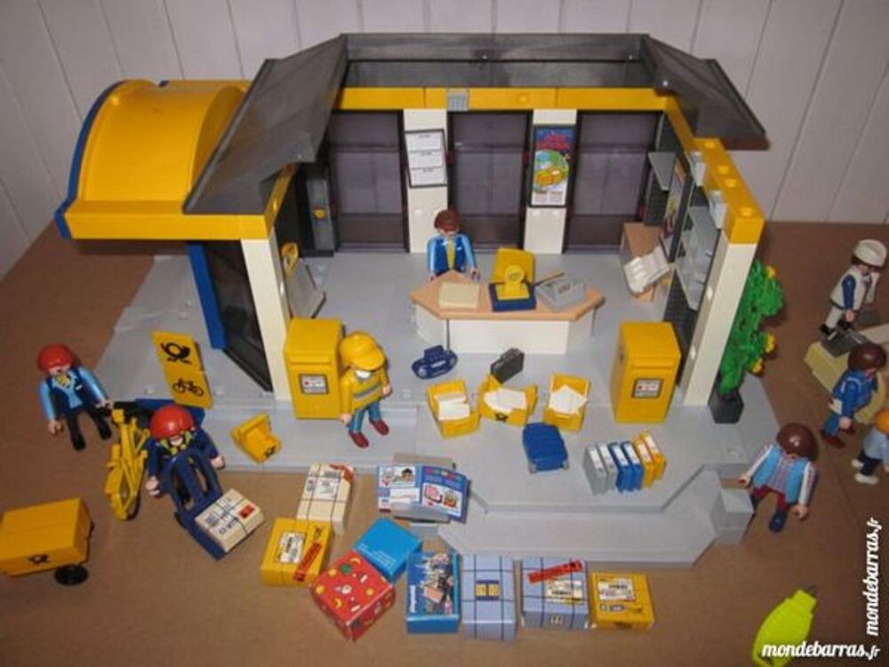 PLAYMOBIL - BUREAU DE POSTE + BOUCHER CHARCUTIER Jeux / jouets