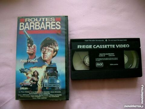 K7 VHS ROUTES BARBARES (Peter Fonda) FILM D'ACTION 14 Nantes (44)