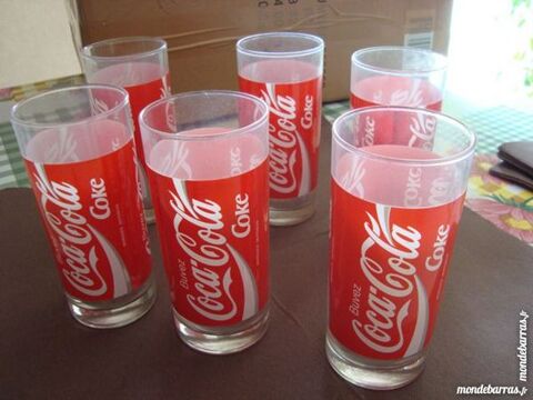 5 verres coca cola 4 Villev�que (49)