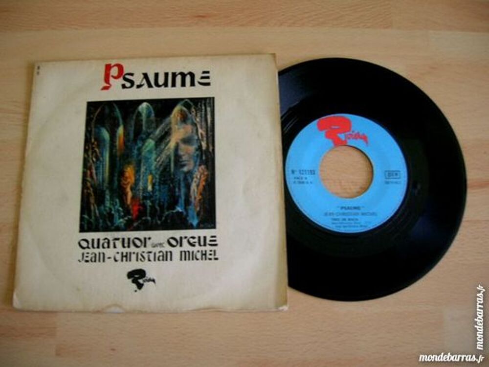 45 TOURS JEAN CHRISTIAN MICHEL Psaume CD et vinyles