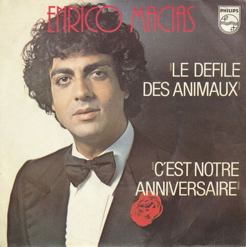 Disque vinyle 45 tours Enrico Macias- Le dfil des animaux
5 Aubin (12)