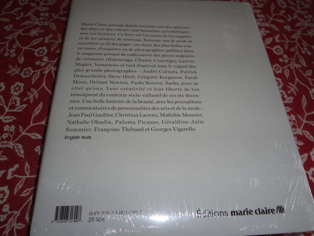 Livre 60 ans de Mode Livres et BD