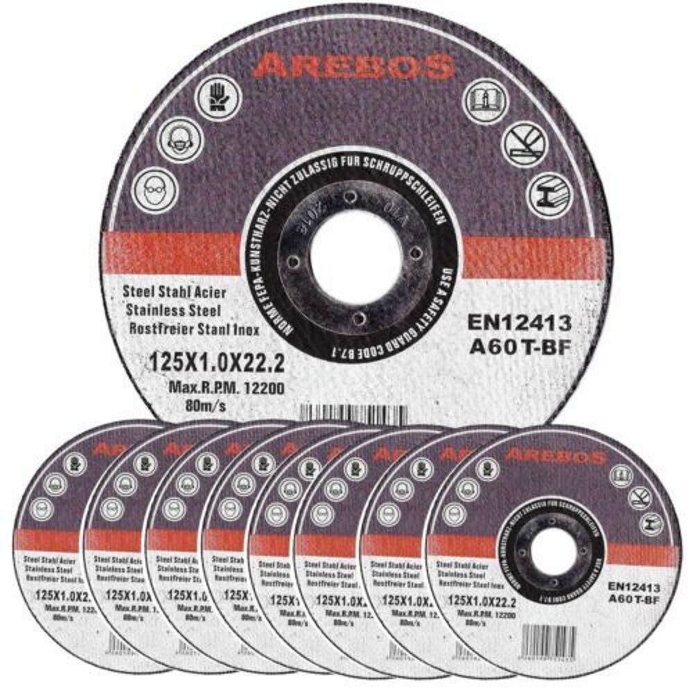 50 DISQUES TRONCONNER 125 x 1 MM Bricolage