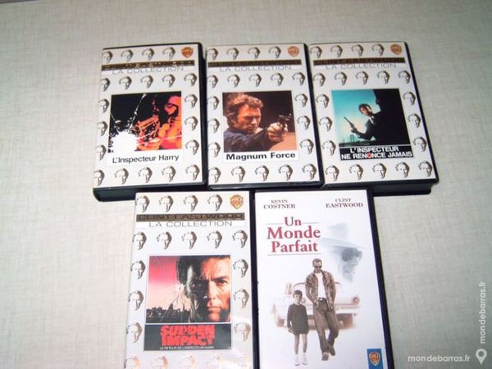 VHS Clint Eastwood henri59 DVD et blu-ray