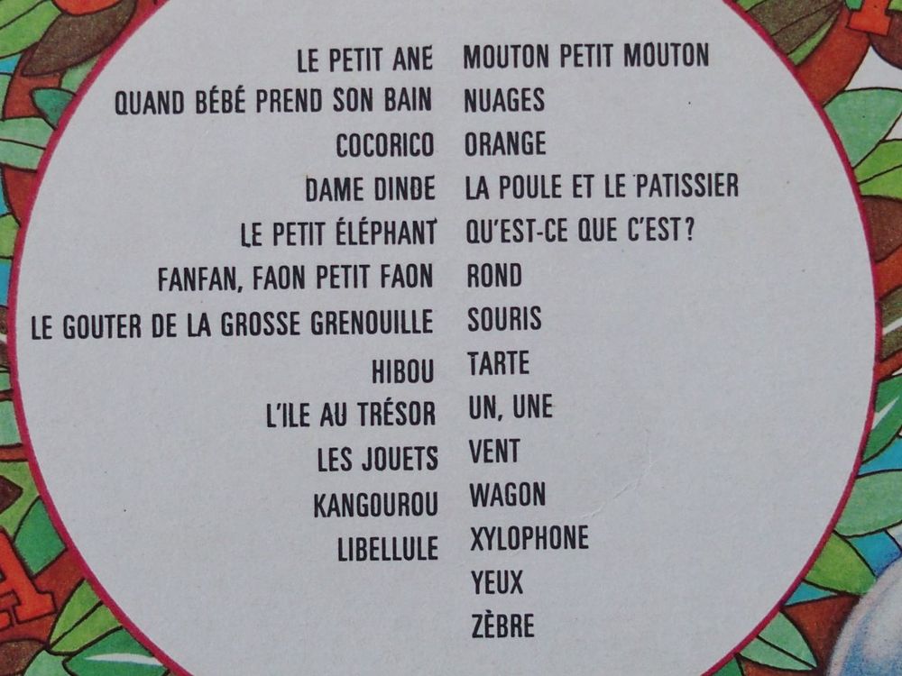 Vinyl ABC pour les ENFANTS CD et vinyles