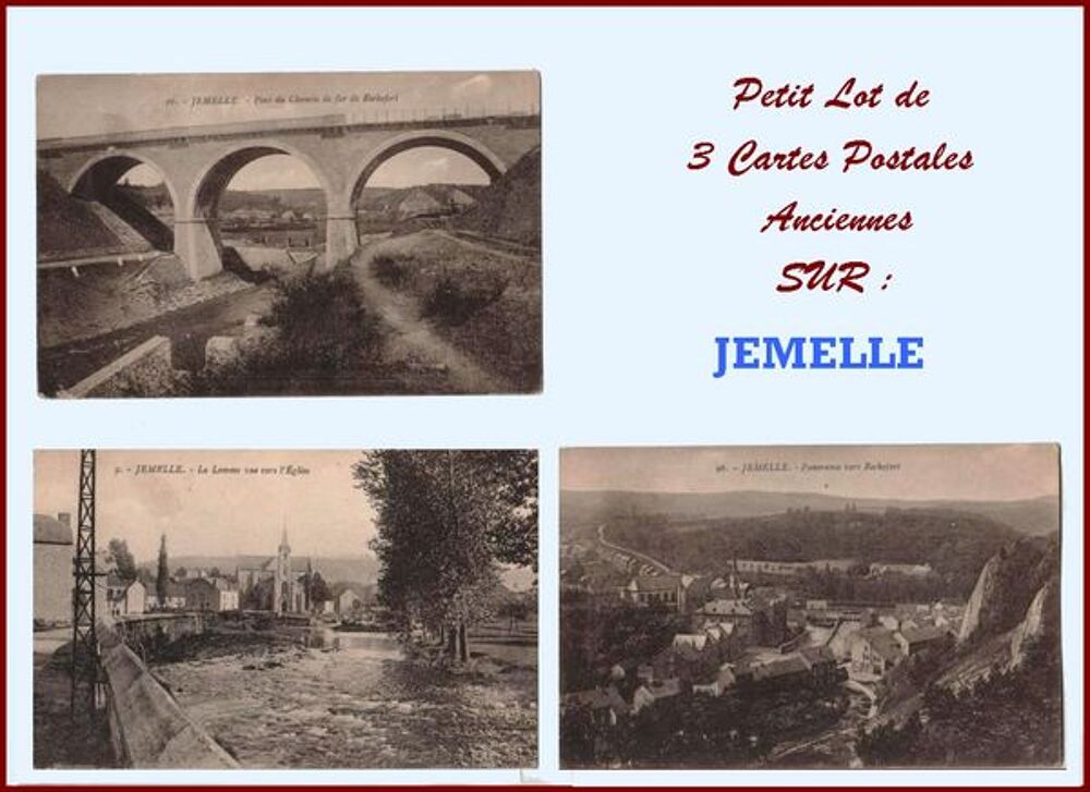 CARTE POSTALE - JEMELLE / prixportcompris 