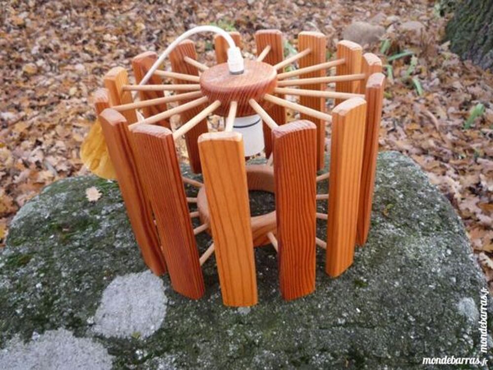 Lustre en bois d&eacute;co/scandinave Décoration