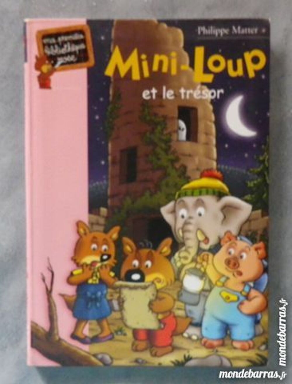 MINI-LOUP ET LE TRESOR BIBLIO ROSE SOUPLE 786 Livres et BD