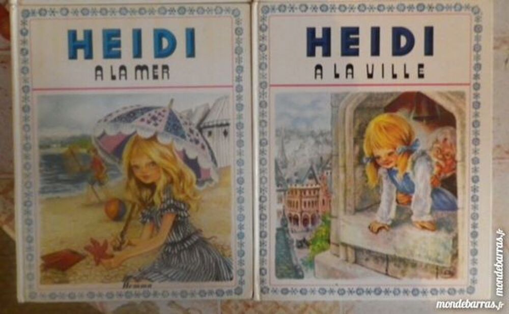 LOT 4 HEIDI ED. HEMMA (NORA NOEL MER VILLE) Livres et BD