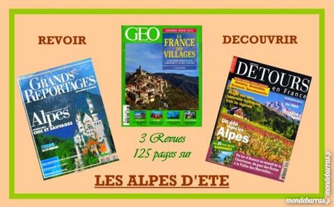 LES ALPES D'�T� - g�o / les-livres-de-jac 13 Laon (02)