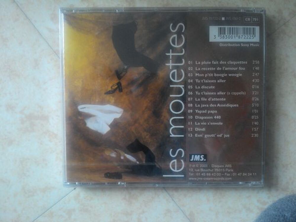 LES MOUETTES - 2001 CD et vinyles