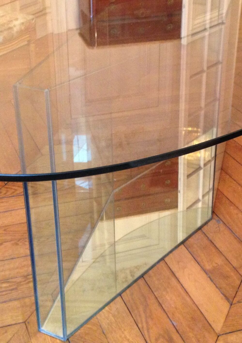 Table en Verre Salle &agrave; Manger Meubles