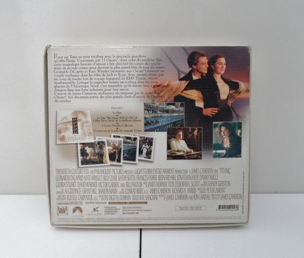 COFFRET BOX SET COLLECTOR DELUXE TITANIC CASSETTE VHS k7 Audio et hifi