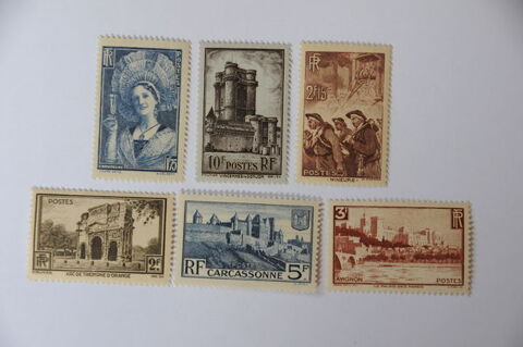 TIMBRES  SERIE  388 / 393   10 Le Havre (76)