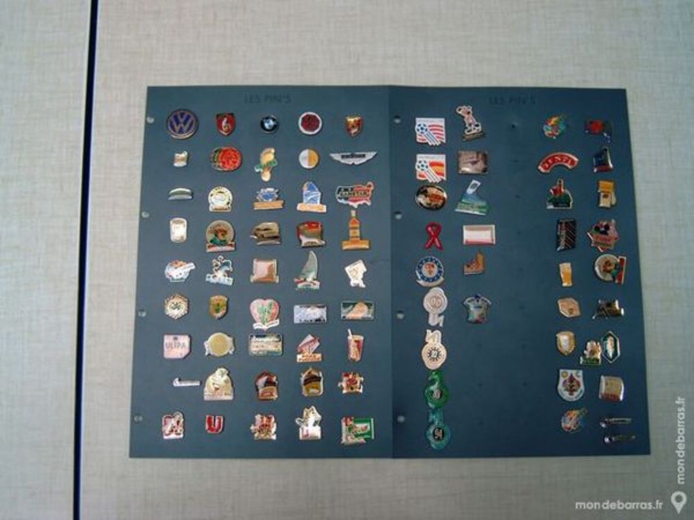 collection de Pins 